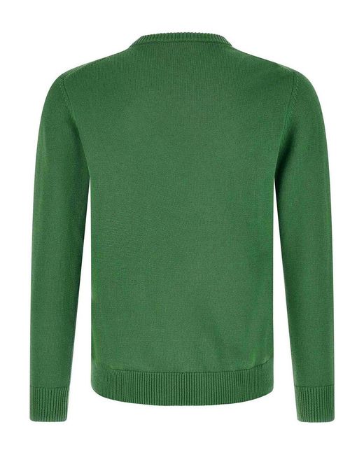 Ballantyne Green Argyle Sweater for men