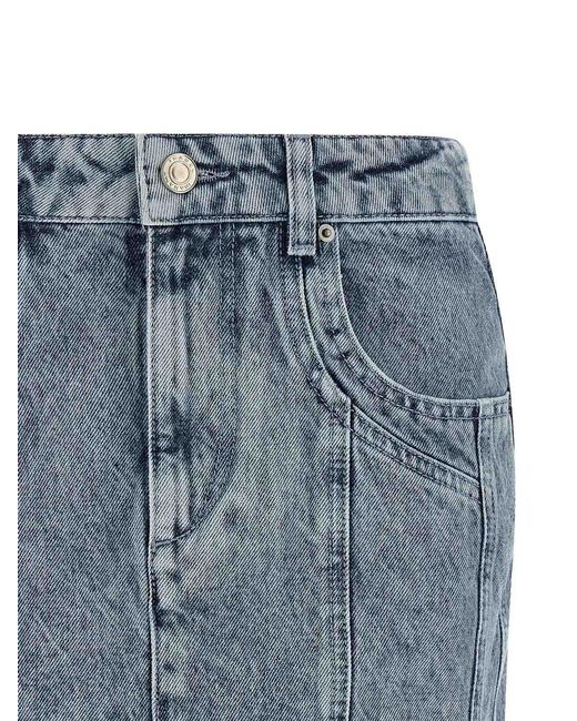 Isabel Marant Blue Juana Skirt
