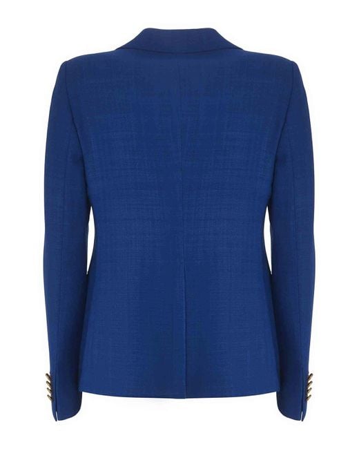 Tagliatore Blue Casual Jacket