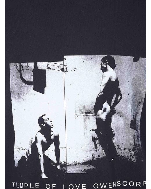 Rick Owens Black Level T T-Shirt for men