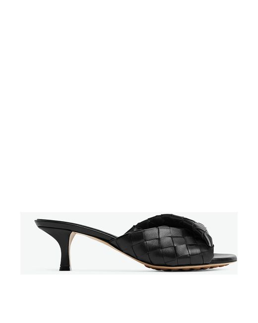 Bottega Veneta Black Blink Sandal