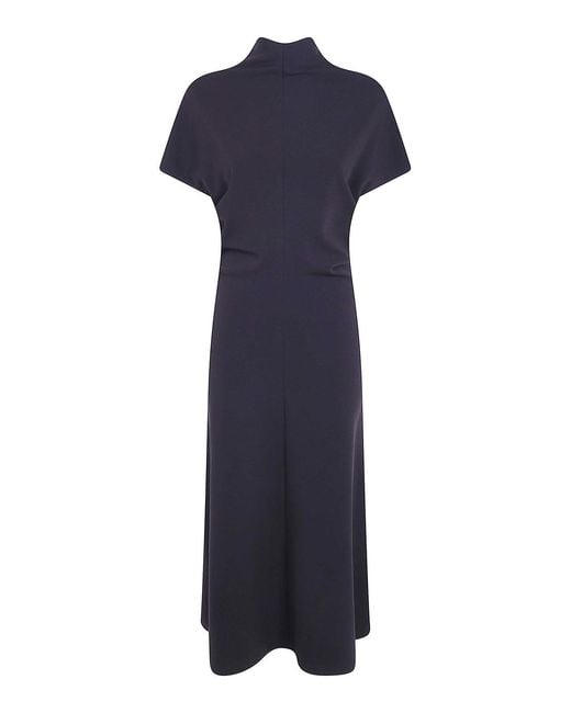 DR. HOPE Blue Classic Midi Dress