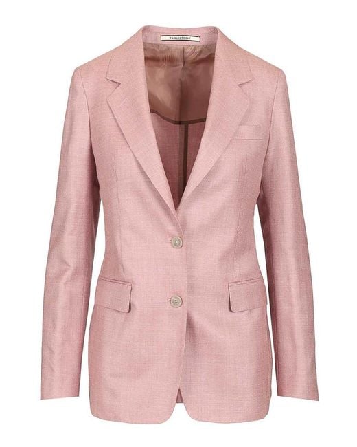 Tagliatore Pink "Parigi" Double-Breasted Jacket