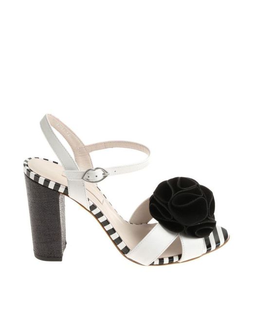 Lulu Guinness Natural Celeste Sandals