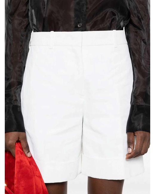 Jil Sander White Pants