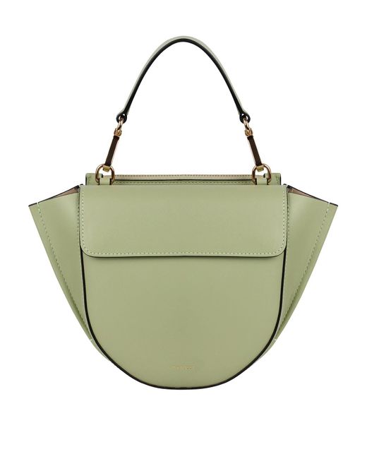 Wandler Green Small Leather Hortensia Bag