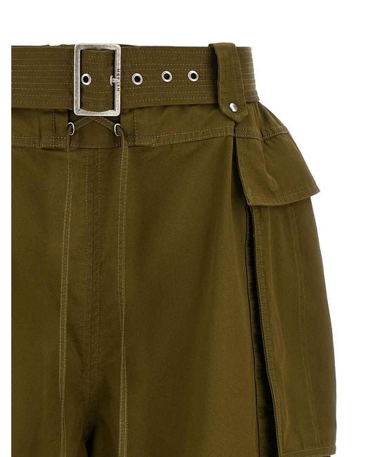 McQueen Green Short Cargo