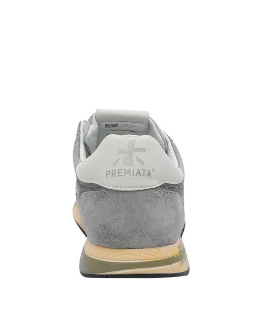 Premiata Gray Lucy Sneakers for men