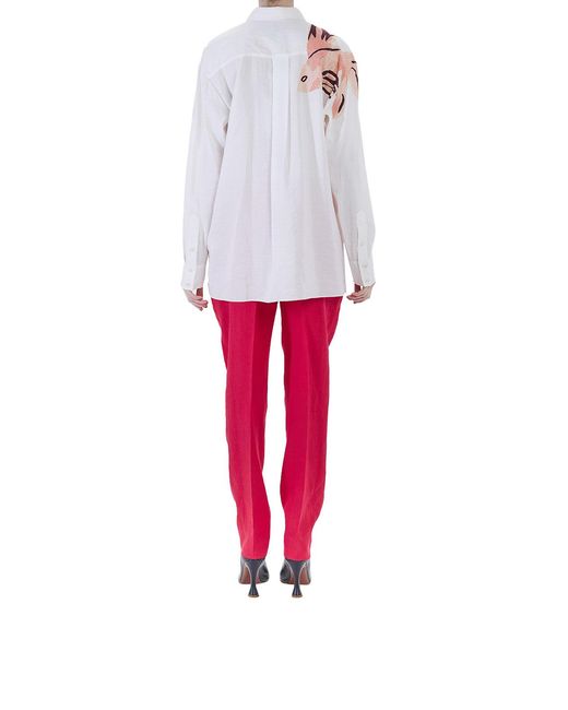Paul Smith White Le Peche Fish Shirt