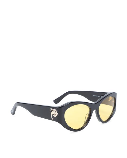 Emilio Pucci Black Acetate Sunglasses