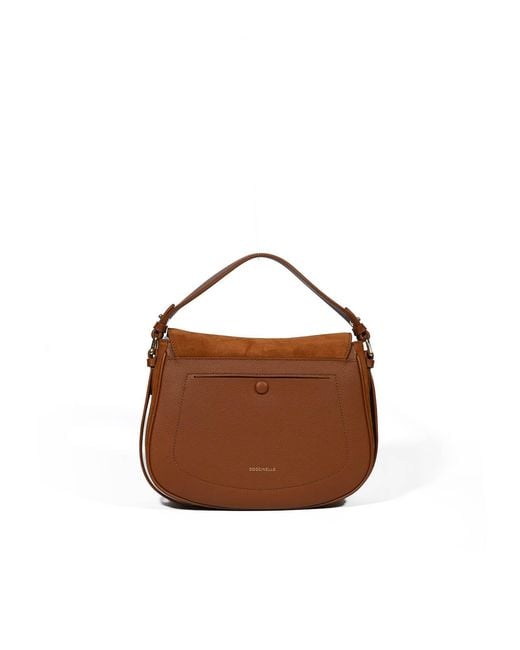 Coccinelle Brown Mavery Medium Shoulder Bag