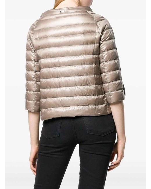 Herno Gray Down Filled Comforter
