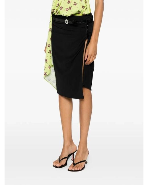 Coperni Black Suspended Skirt