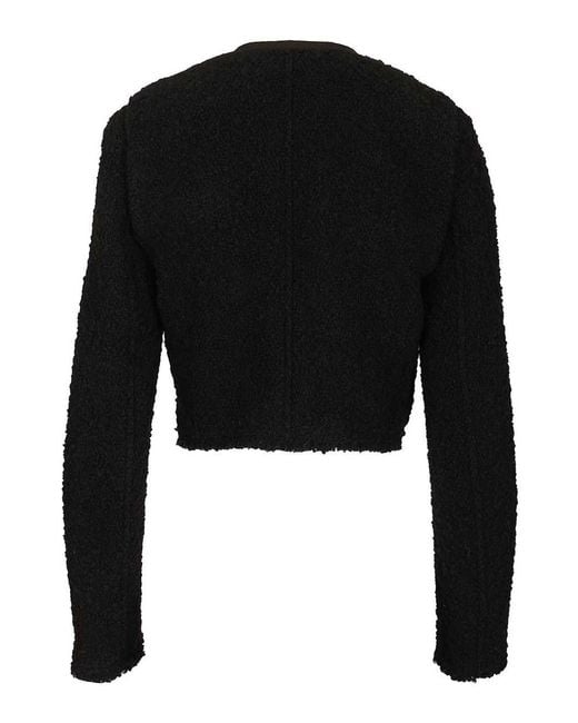 Isabel Marant Black "Gradilia" Crop Jacket