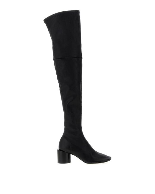 Jil Sander Black Nappa Boots