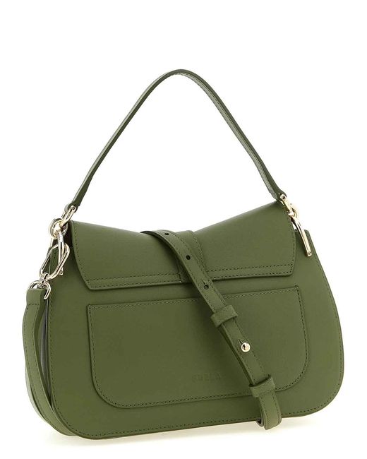 Furla Green Flow M Shoulder Bag