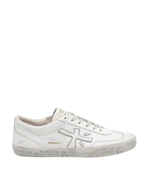 Premiata White David Sneakers for men