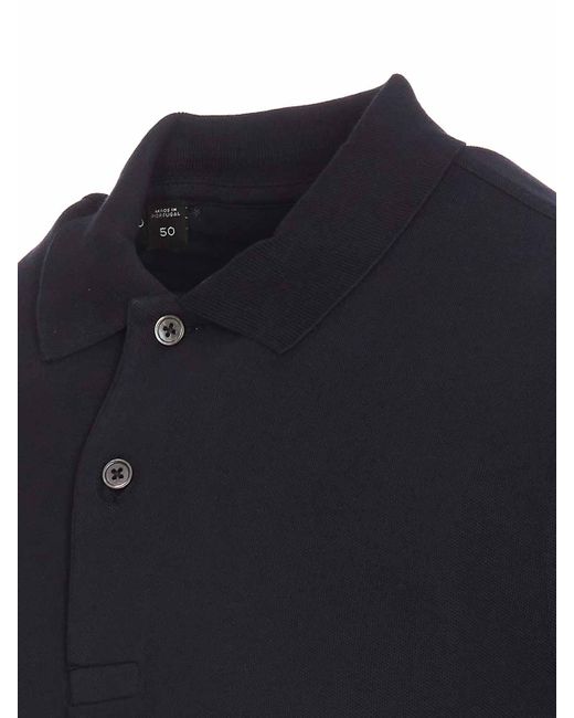 Tom Ford Black Midnight Polo Regular Collar for men
