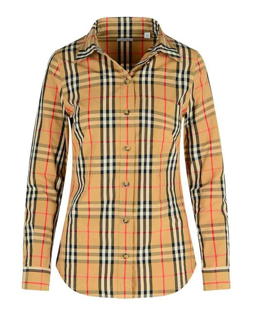 Burberry Natural Cotton Shirt