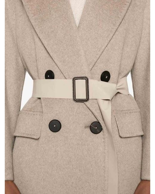 Max Mara Natural 'Maxmara Atelier' Coat
