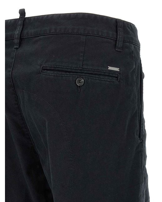 DSquared² Black Sexy Chino Pants for men