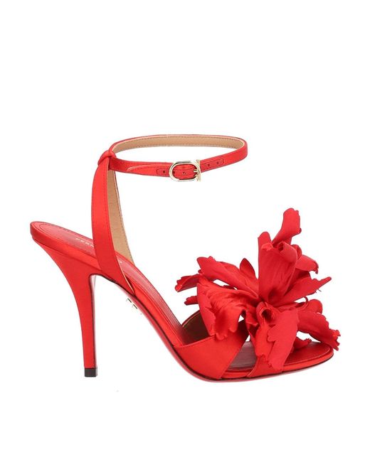 Ferragamo Red Heeled Sandal