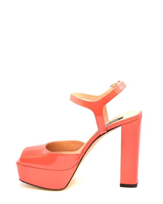 Sergio Rossi Pink Sandals