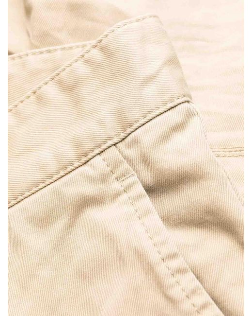 DSquared² Natural Cotton Chino Trousers for men