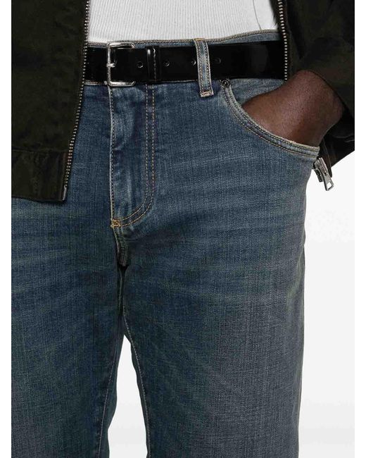 Dolce & Gabbana Blue Pants for men