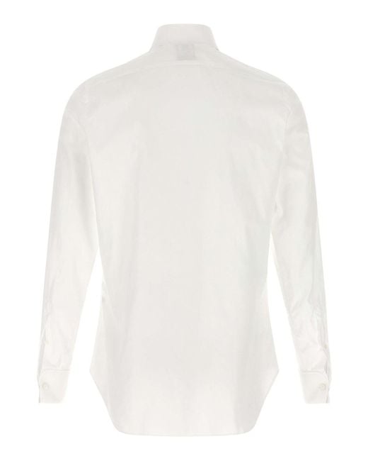 Finamore 1925 White Eduardo Shirt for men