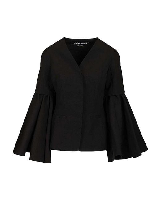 Jacquemus Black The Paysan Robe