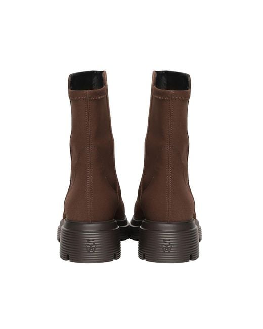 Stuart Weitzman Brown 5050 Hudson Lite Bootie Ankle Boots