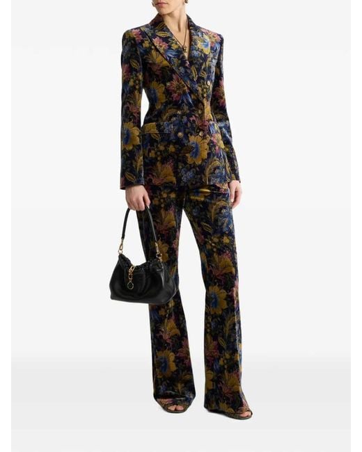 Etro Black Velvet Jacket