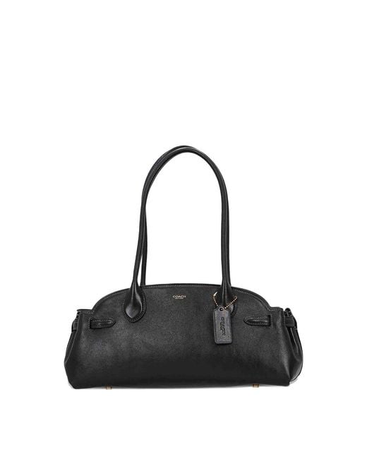 COACH Black Empire Carryall 34 Bag