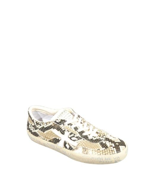 Premiata Metallic Sneakers