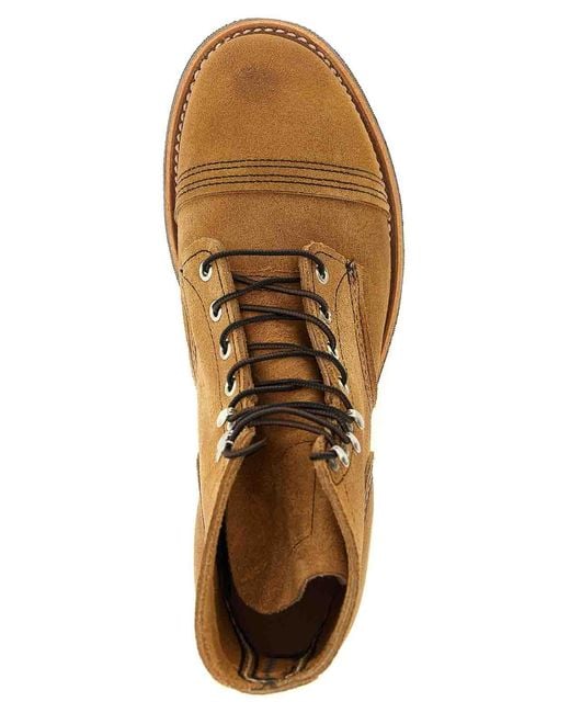Red Wing Brown Ankle Boots for men