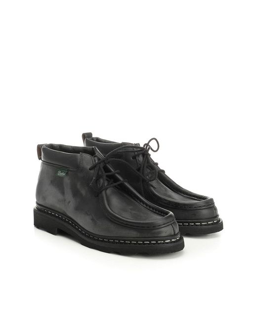 Paraboot Black Milla Ankle Boots