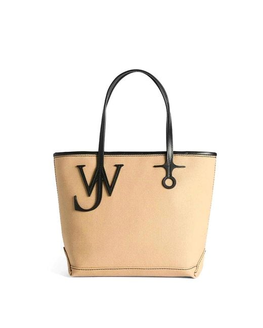 J.W. Anderson Natural Anchor Small Tote Bag