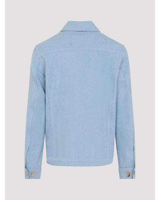 Kiton Blue Jacket for men