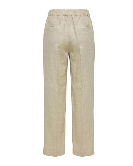 120% Lino Natural Pants