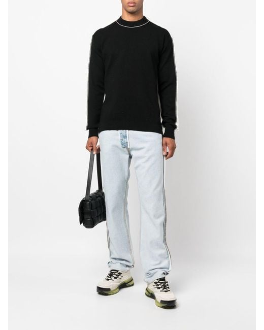 Ambush Black Wool Blend Knitted Jumper for men