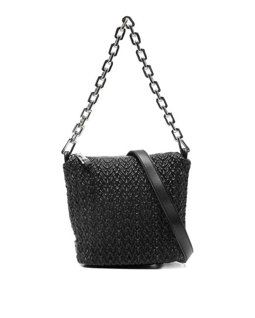 Emporio Armani Black Small Hobo Bag