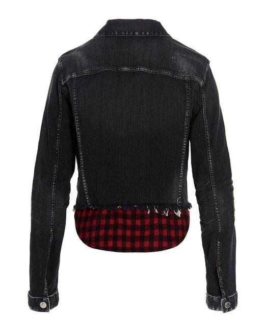 DSquared² Blue Checked Jacket