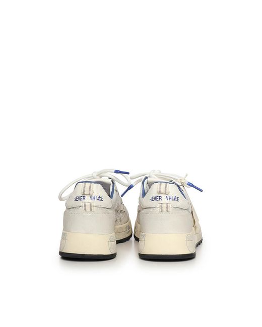 Premiata White Nous 8234 Sneaker for men