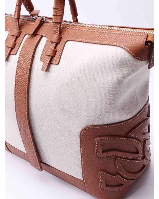 Casadei Pink Leather Bag