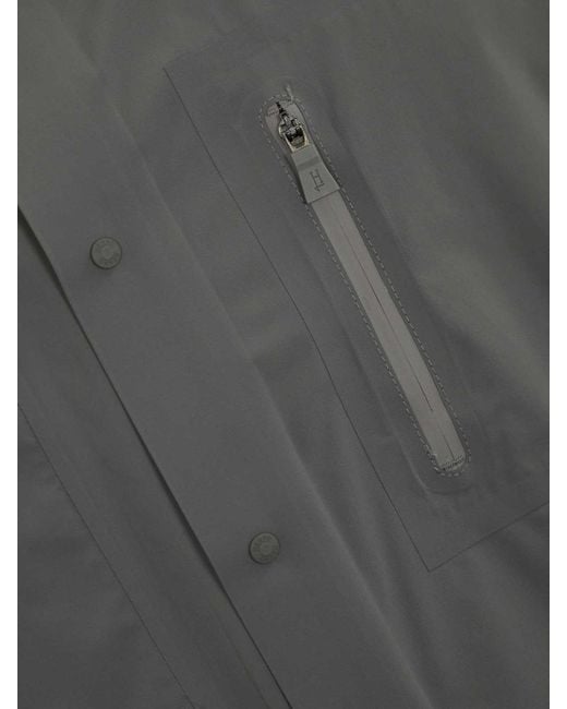 Herno Gray Maestro Shirt Jacket for men