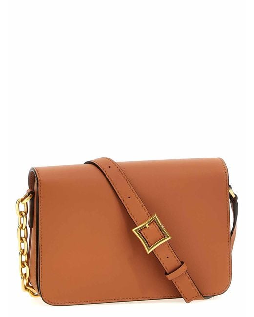 MCM Brown Himmel Crossbody Bag