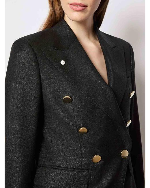 L.b.m. 1911 Black Ilaria Lurex Jacket