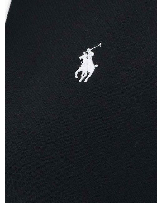 Polo Ralph Lauren Blue Polo Logo Zip Up Hoodie