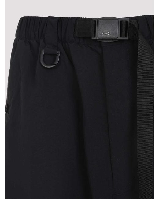 Y-3 Blue Nylon Pants for men